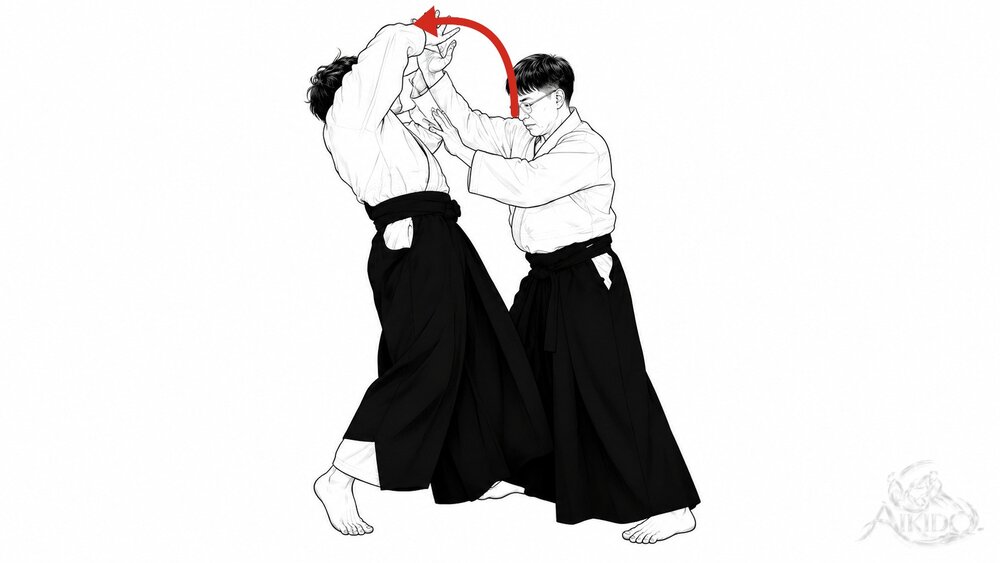 내 중심으로 수도를 베어 올린다.