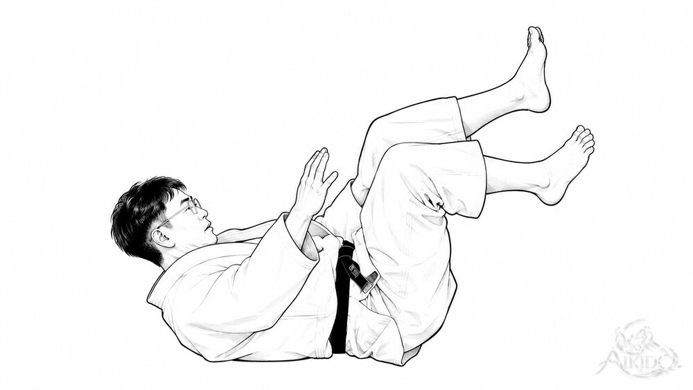 요람처럼 둥글게, 턱을 당겨 머리를 지킨다